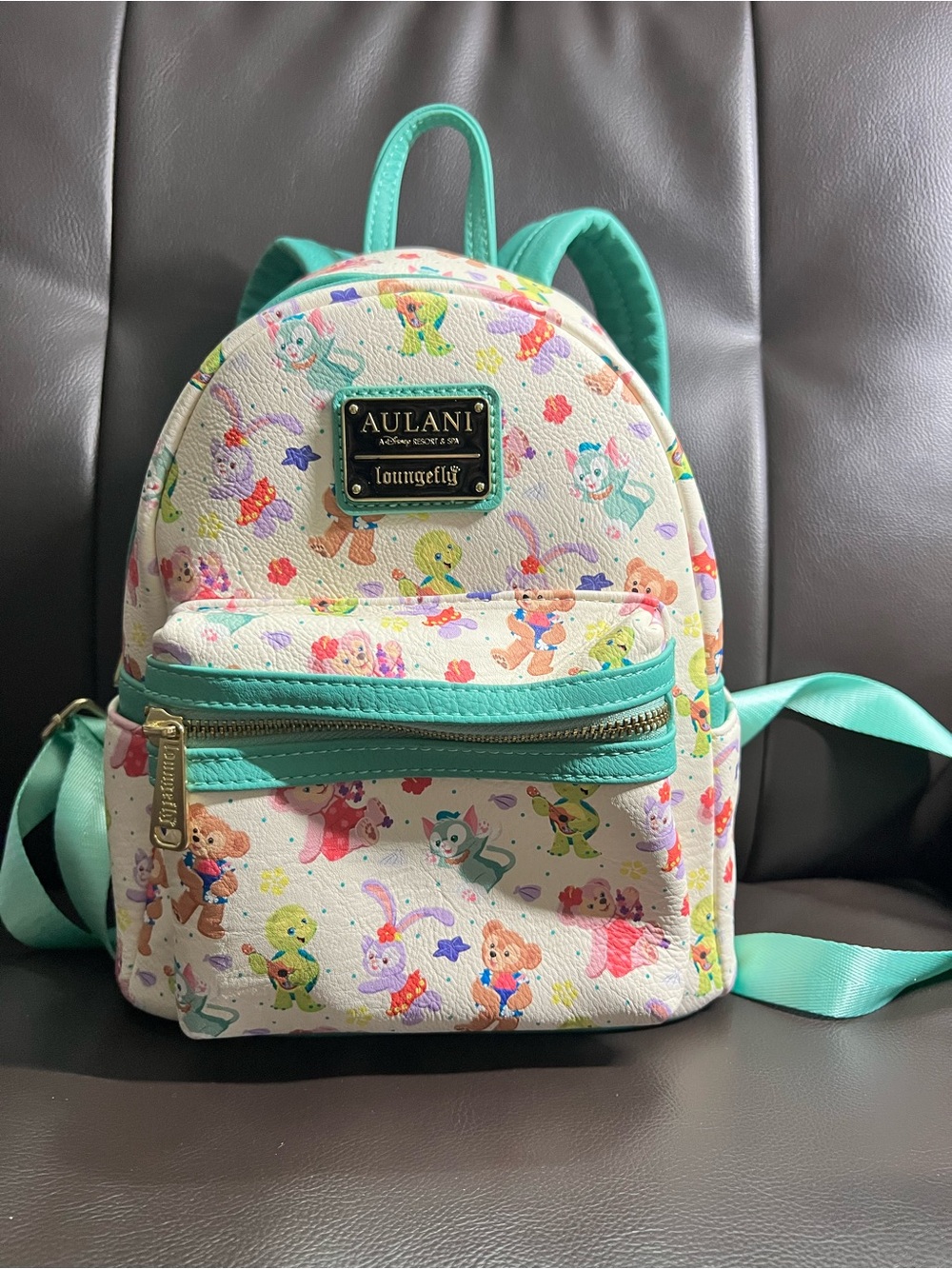 Disney Aulani Resort & Spa Duffy & Friends Loungefly Mini Backpack